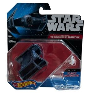 NIB STAR WARS HOT WHEELS DARTH VADER the Advanced X1 Prototype